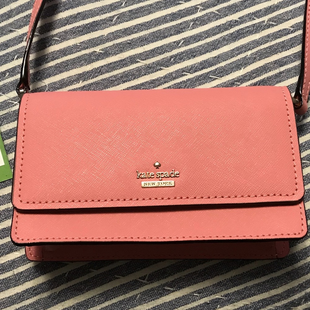 Kate Spade pink crossbody bag